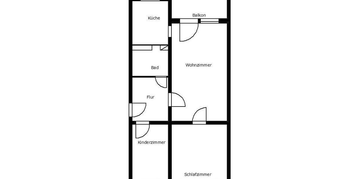 Etagenwohnung Plauen Altstadt - 3 Zimmer, 56 m&sup2;, 282&euro; | Angebot:26659838