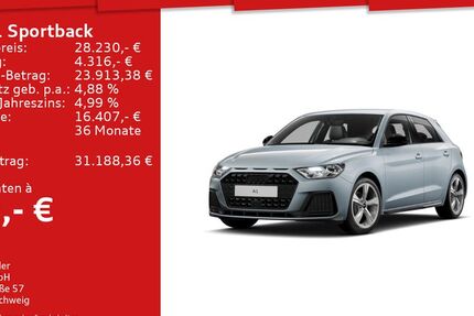 Audi A1 8.500 km 28.230 € Mosbach 74821
