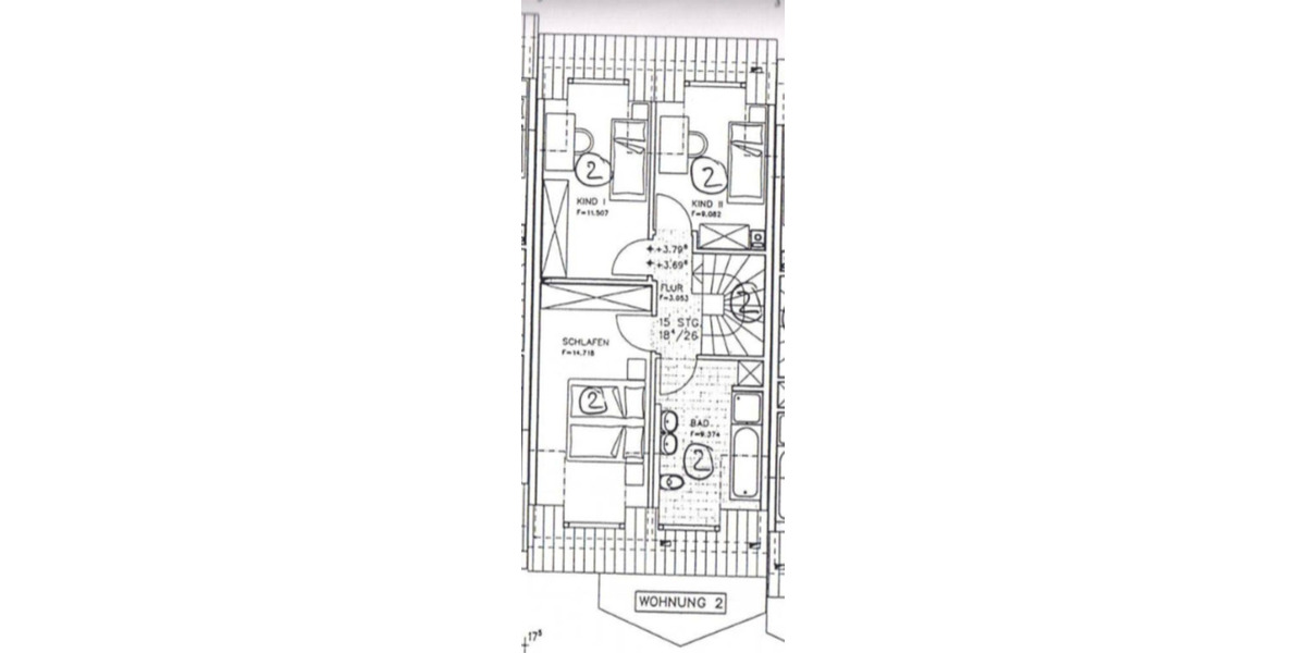 Reihenhaus Frickenhausen am Main - 5 Zimmer, 133 m&sup2;, 1.400&euro; | Angebot:25165664