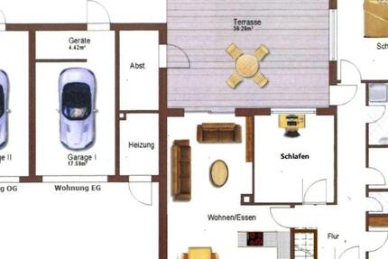 Sanierte Erdgeschosswohnung mit Garten zu vermieten 5 zimmer
