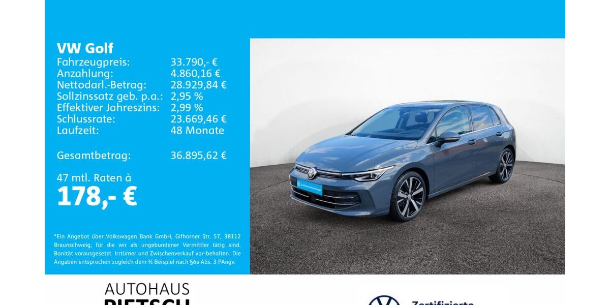 VW Golf 7.316 km 33.790 &euro; Melle 49324