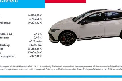 VW Golf 11.718 km 44.949 &euro; Südharz 06536