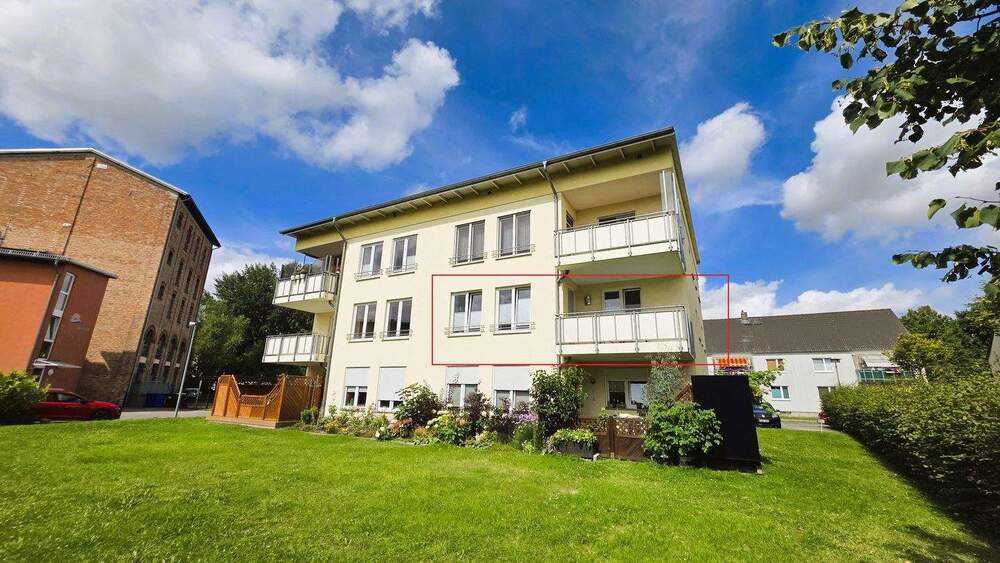 *reserviert* (3D-Rundgang) 2. OG Moderne 3-Zimmer- Wohnung mit Aufzug in Stralsund Kniepervorstadt 3 zimmer