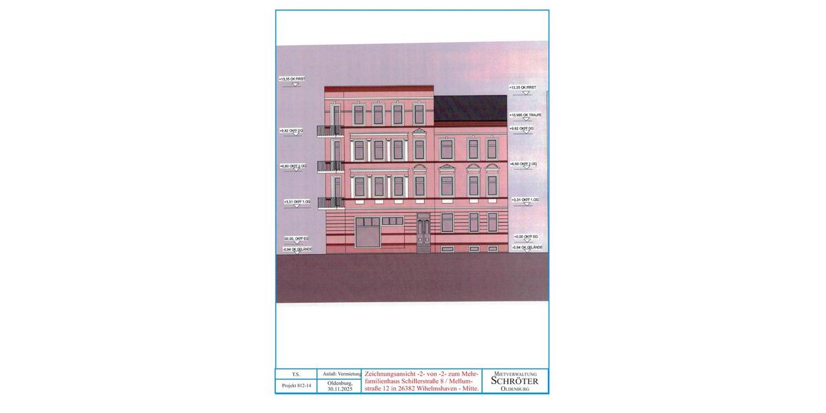 Günstige Mansarden- & Balkonwohnung in Wilhelmshaven - Bant 5 zimmer