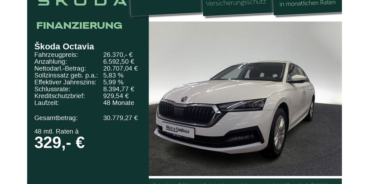 Skoda Octavia 31.690 km 26.370 &euro; Neu-Ulm 89231
