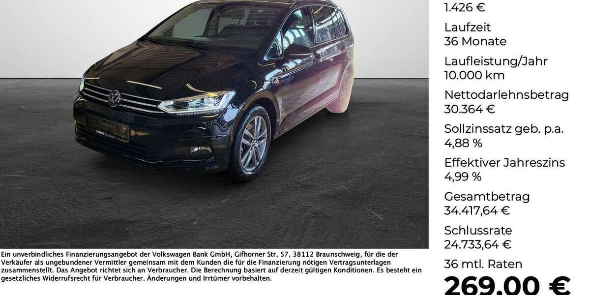 VW Touran 12.244 km 31.790 &euro; Ibbenbüren 49477