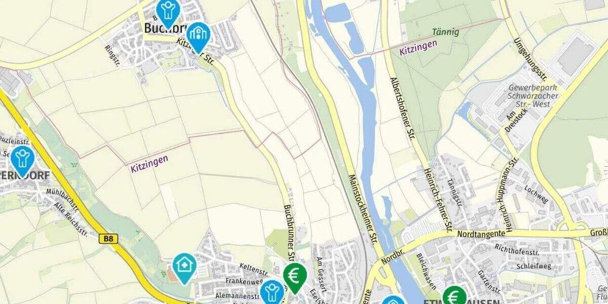 Familienglück garantiert - Großzügige 5-Zimmer- Wohnung mit Balkon in Buchbrunn 5 zimmer