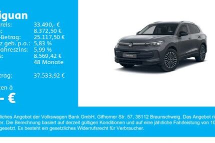 VW Tiguan 20.100 km 33.490 &euro; Gersthofen 86368