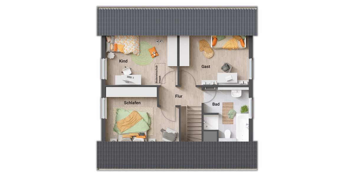 Einfamilienhaus Ilsede Oberg - 5 Zimmer, 119 m&sup2;, 312.950&euro; | Angebot:26377577