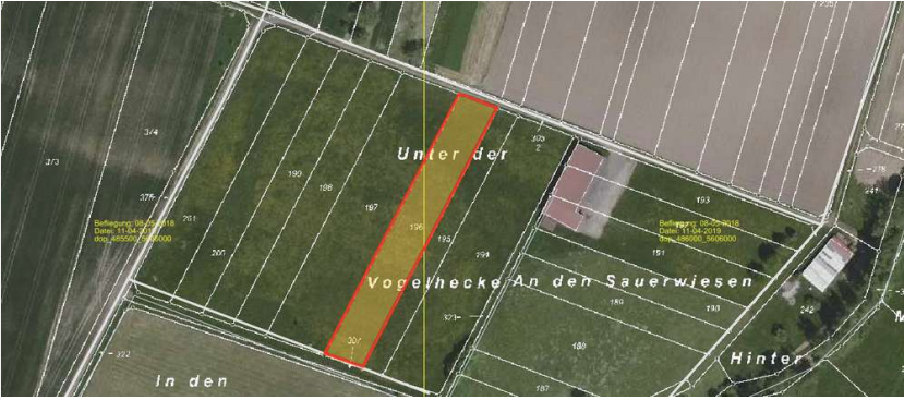 Grundstück zu verkaufen in Buseck 23.000 € 2064 m²