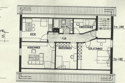 Dachgeschosswohnung Schretzheim Verkauf 4 zimmer