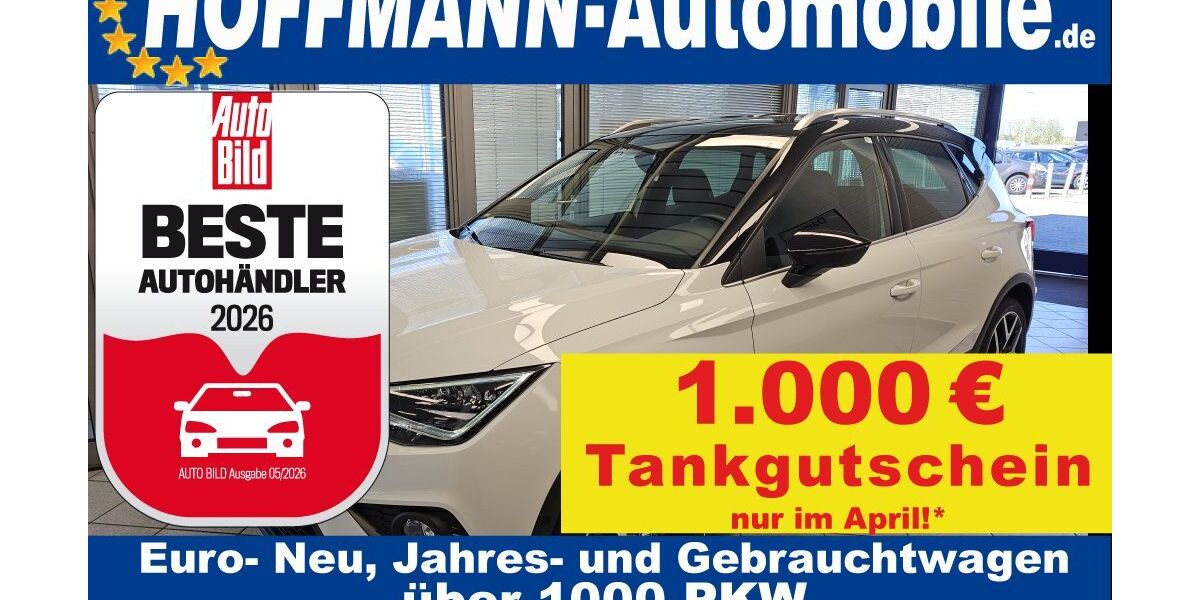 Seat Arona 62.383 km 17.800 &euro; Wolfsburg-Heiligendorf 38444