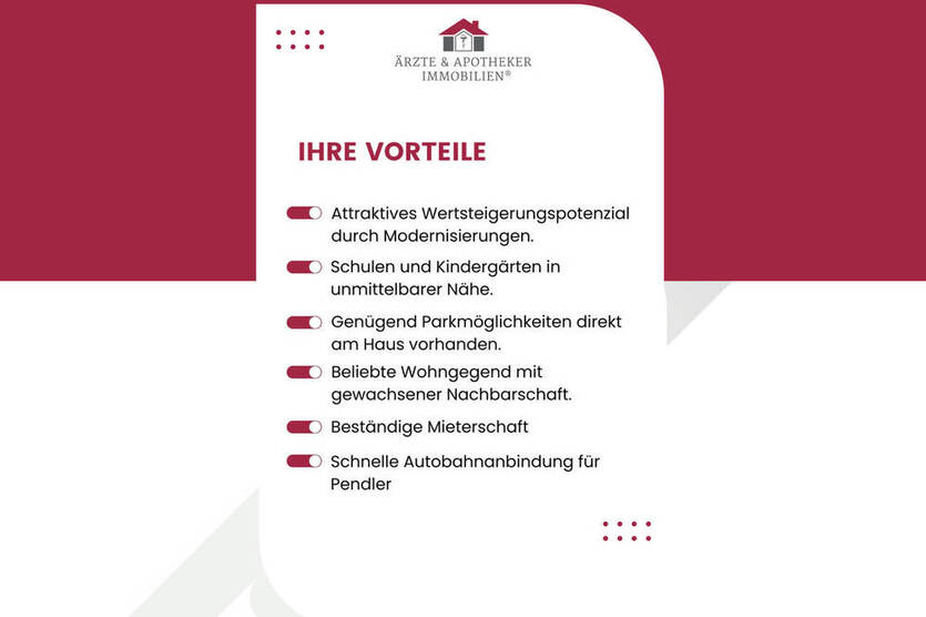 Wertsteigerungspotenzial für Investoren! Mehrfamilienhaus mit 10 WE in Hagenow