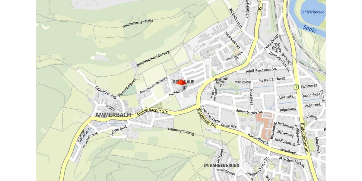 Etagenwohnung Jena Burgau - 1 Zimmer, 37 m&sup2;, 400&euro; | Angebot:25535865