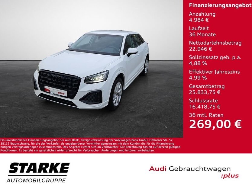 Audi Q2 16.722 km 27.930 € Osnabrück 49080