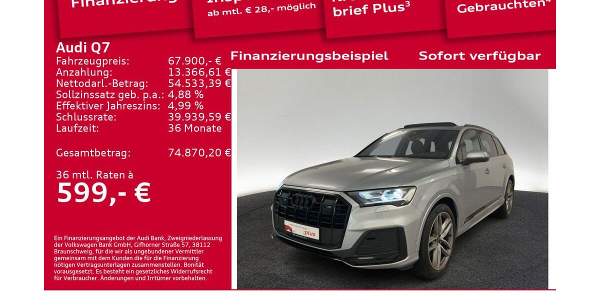 Audi Q7 61.100 km 67.900 € Berlin 12489