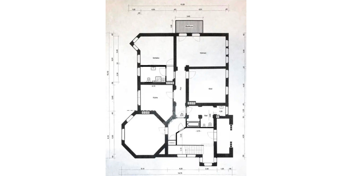 Hochparterre Oberbarnim - 4 Zimmer, 139 m&sup2;, 1.900&euro; | Angebot:25311432