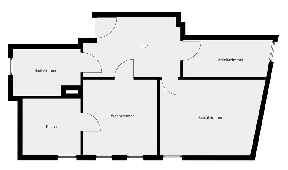 Dachgeschoßwohnung Lüneburg Ebensberg - 2.5 Zimmer, 62 m&sup2;, 289.000&euro; | Angebot:26326811