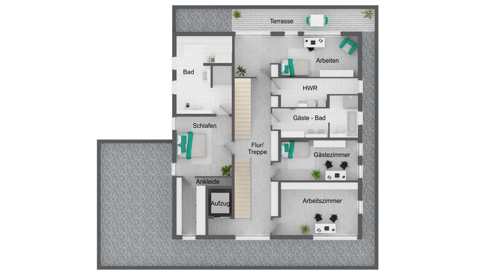 Einfamilienhaus Zwenkau - 6 Zimmer, 257 m&sup2;, 3.000&euro; | Angebot:24474777