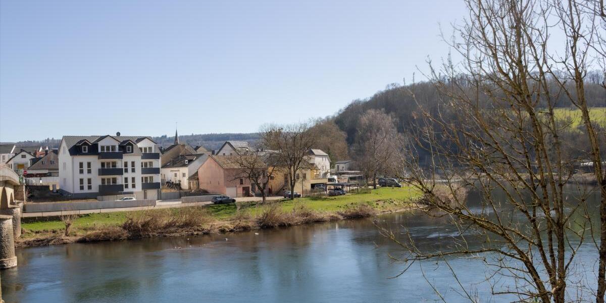 Modernes Wohnen mit herrlichem Blick auf die Sauer in Langsur - Nähe Wasserbillig - Etagenwohnung Langsur | Angebot:24286505