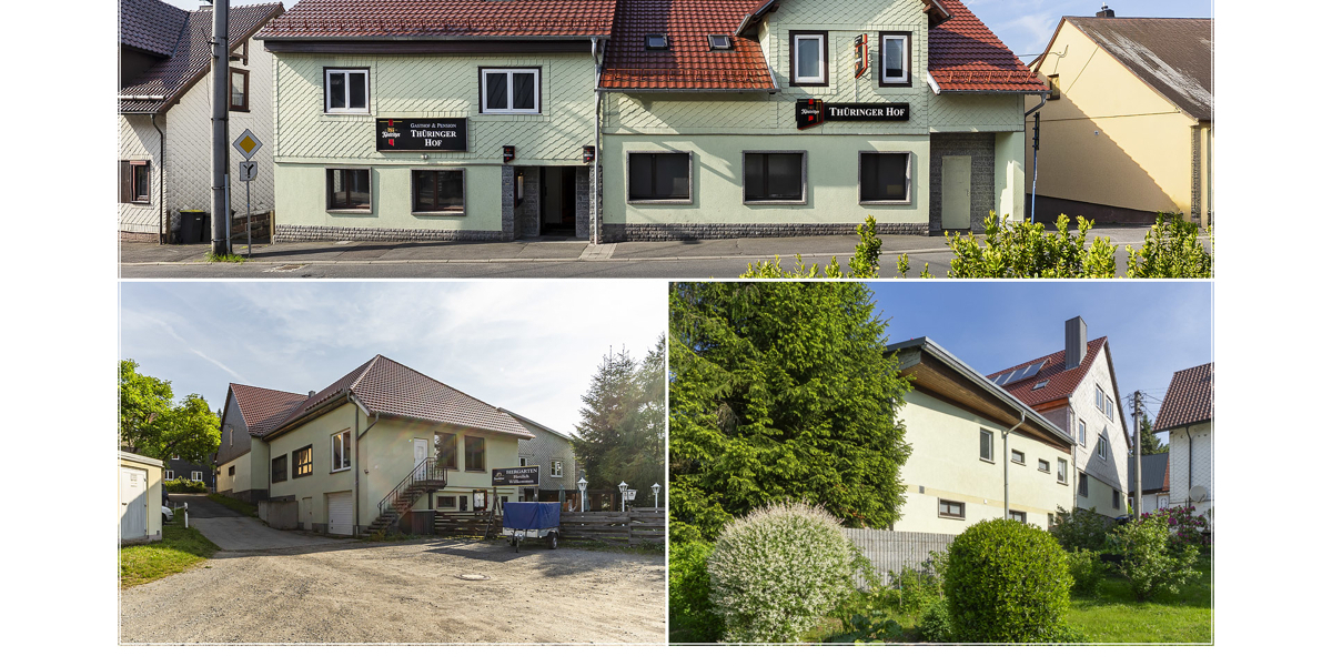 Gastronomie-, Veranstaltungsobjekt und Pension mit Potenzial in attraktiver Lage von Suhl! - Gewerbeobjekt Suhl / Goldlauter Goldlauter | Angebot:25990998