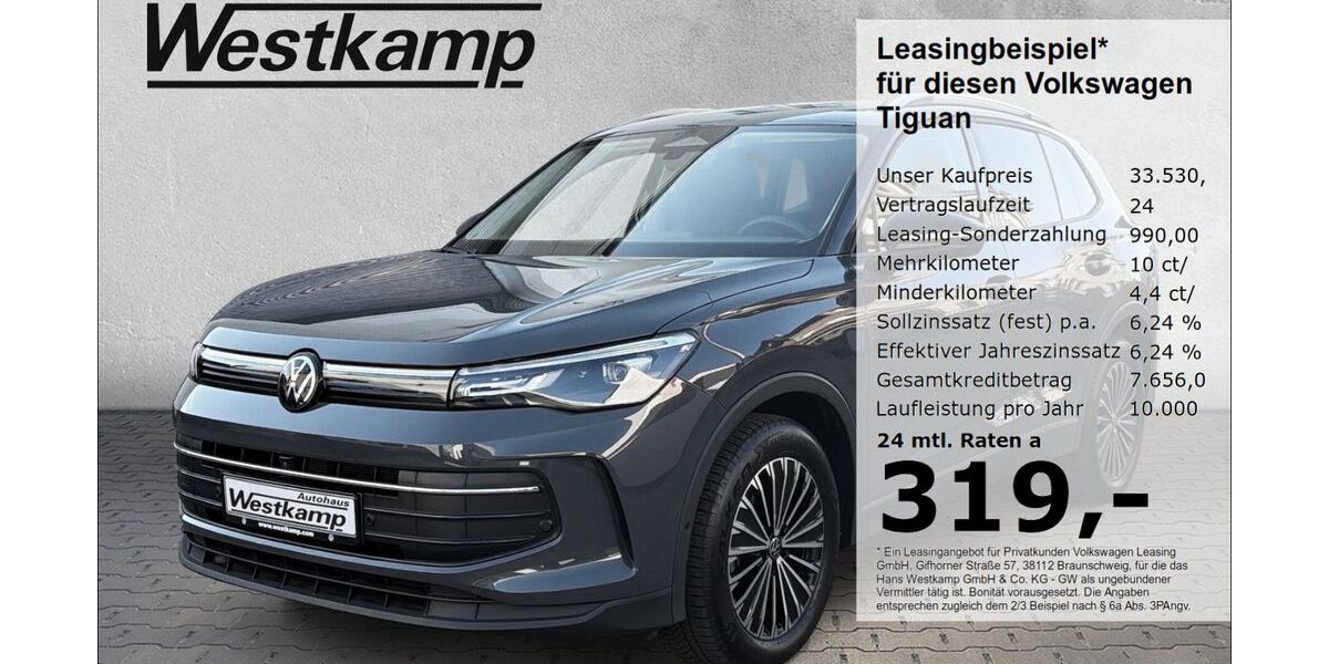 VW Tiguan 10.800 km 33.530 &euro; Frechen 50226