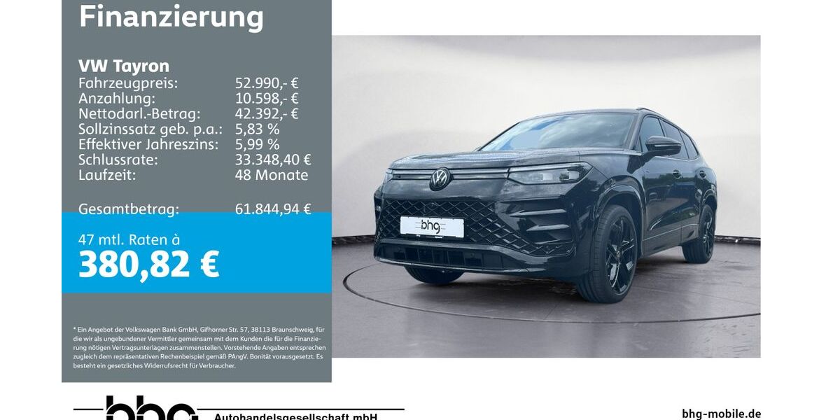 VW Tayron 6.500 km 52.990 &euro; Balingen 72336