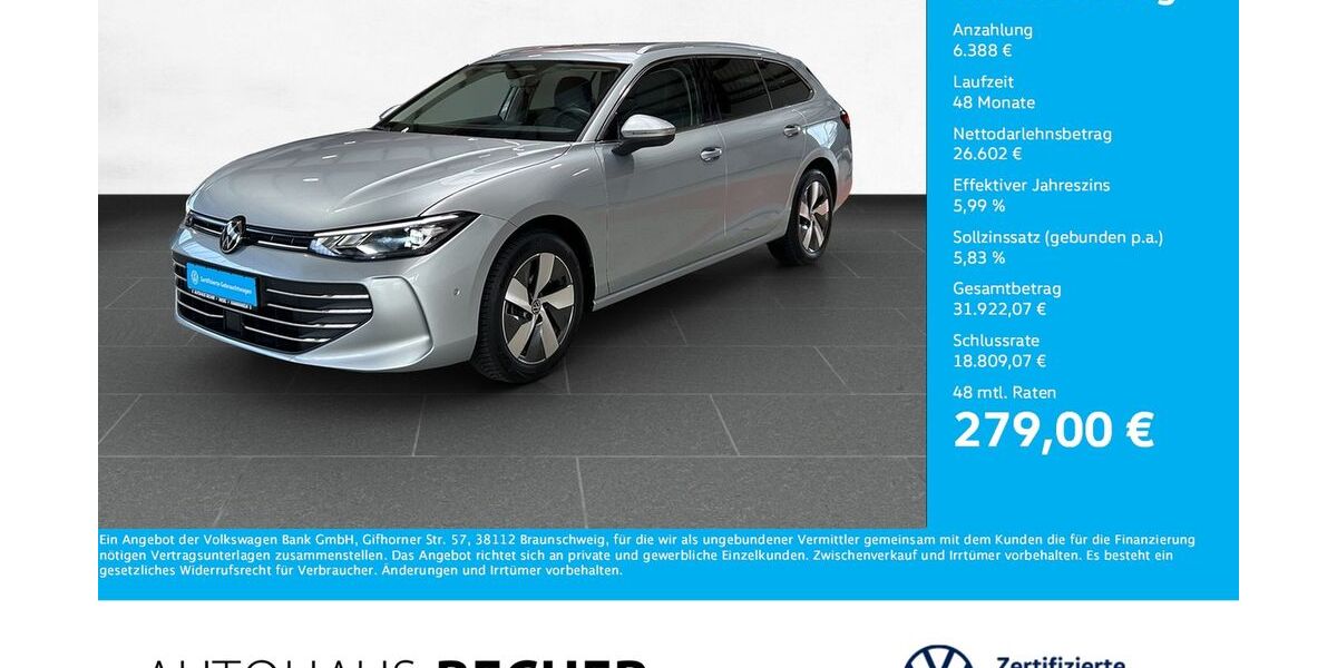 VW Passat 27.251 km 32.990 € Wesel 46485