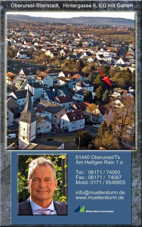 OBERURSELTs. Große EG-Wohnung mit riesigem Garten (Im 2-FH!!)