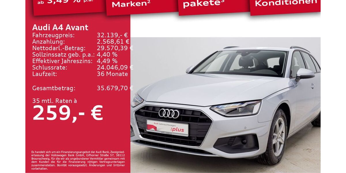 Audi A4 22.249 km 29.989 &euro; Berlin 13088