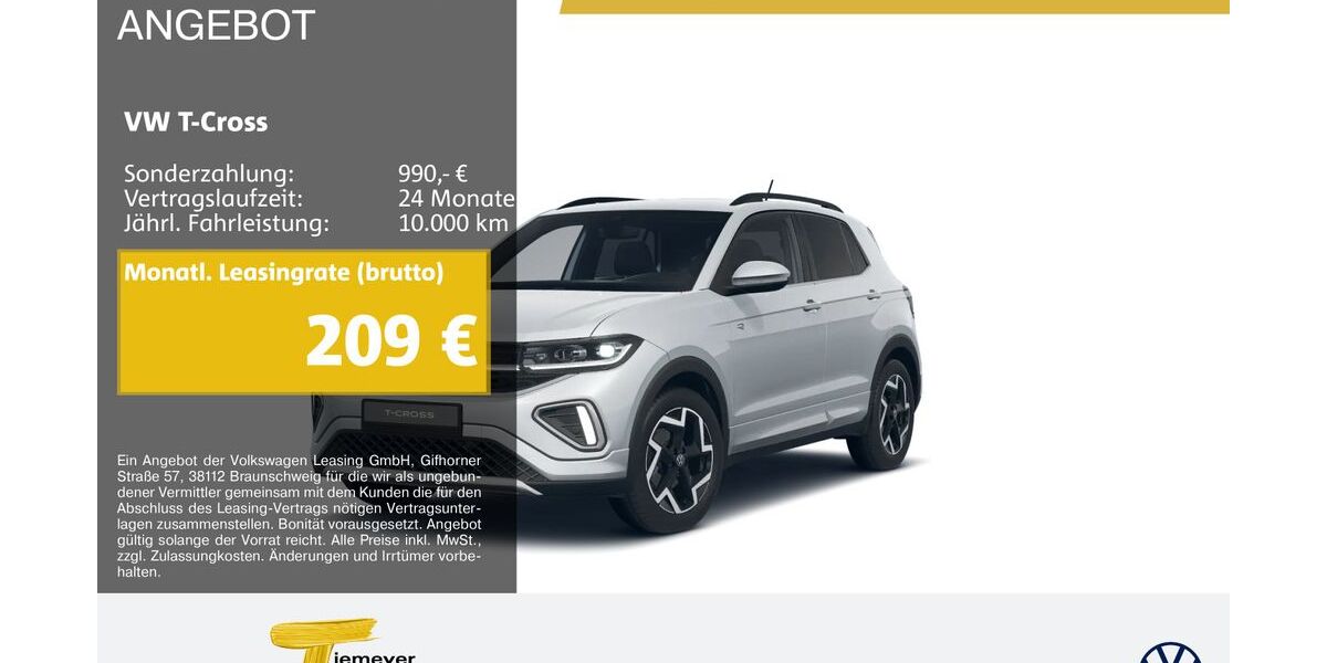 VW T-Cross 21.725 km 25.940 &euro; Duisburg 47059