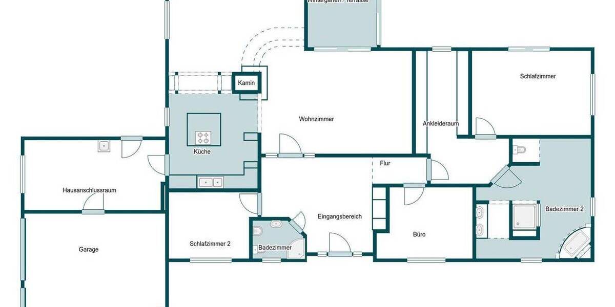 Einfamilienhaus Goslar Hahnenklee - 5 Zimmer, 194 m&sup2;, 575.000&euro; | Angebot:26403446
