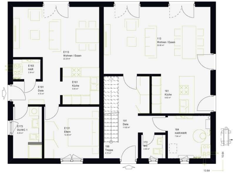 Mehrfamilienhaus, Wohnhaus Bad Kleinen - 6 Zimmer, 232 m&sup2;, 455.000&euro; | Angebot:26851139