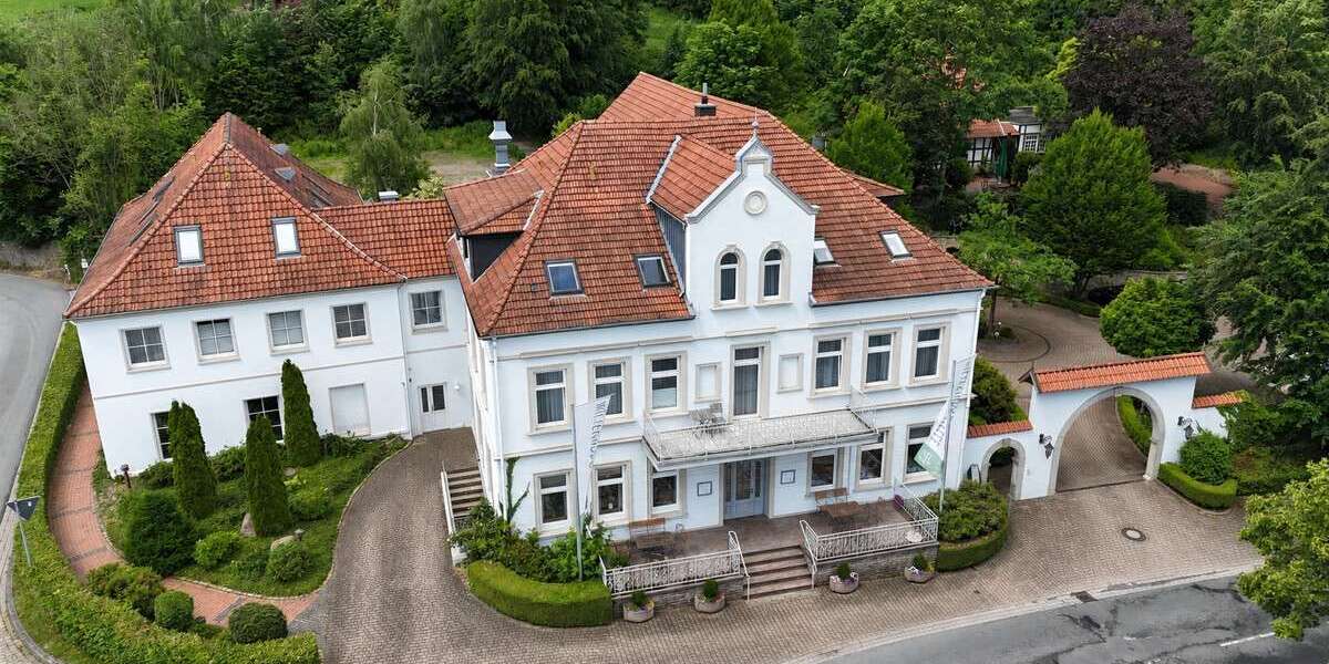 Etabliertes Hotel- & Gastro-Anwesen am Wiehengebirge umfassend modernisiert - Gewerbeobjekt Bad Oeynhausen Dehme | Angebot:27254367