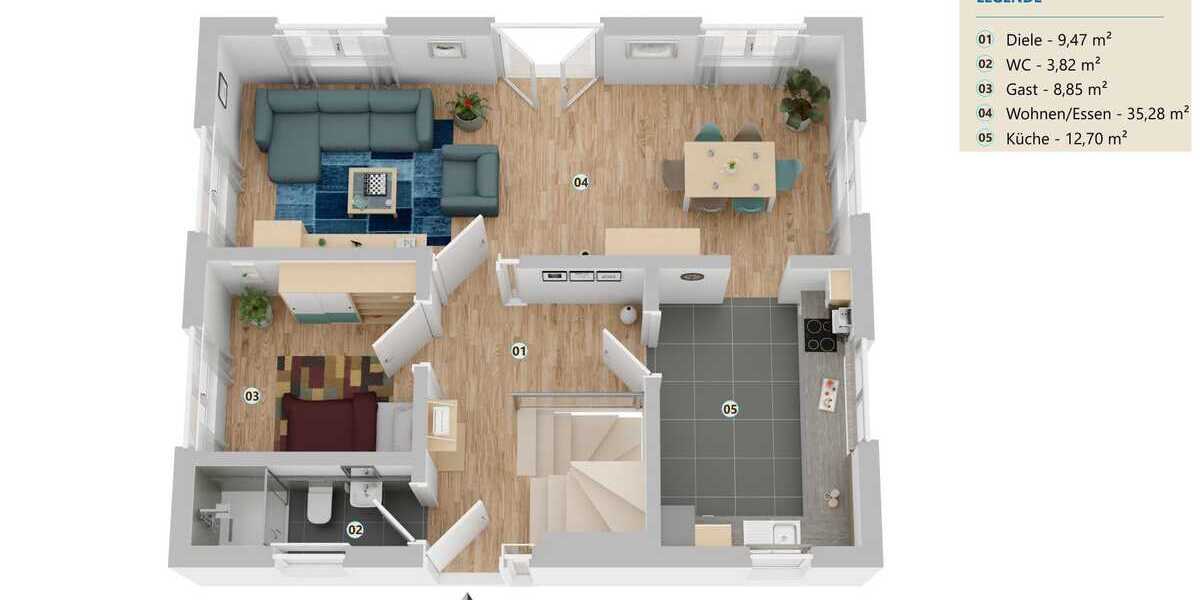 Einziehen und wohlfühlen - Einfamilienhaus Hildesheim Bockfeld | Angebot:26876616