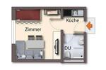 Etagenwohnung Linden - 1 Zimmer, 15 m&sup2;, 620&euro; | Angebot:26312759