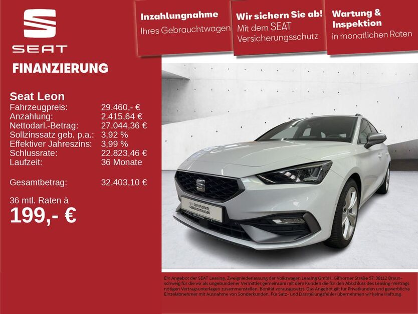 Seat Leon 14.233 km 29.460 € Neu-Ulm 89231
