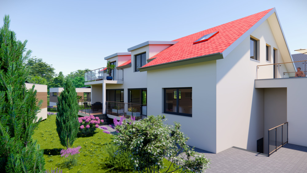 Erstbezug in Ernsgaden I KFW-55 I 4-Zimmer Dachgeschosswohnung mit Terrasse und Garten 4 zimmer