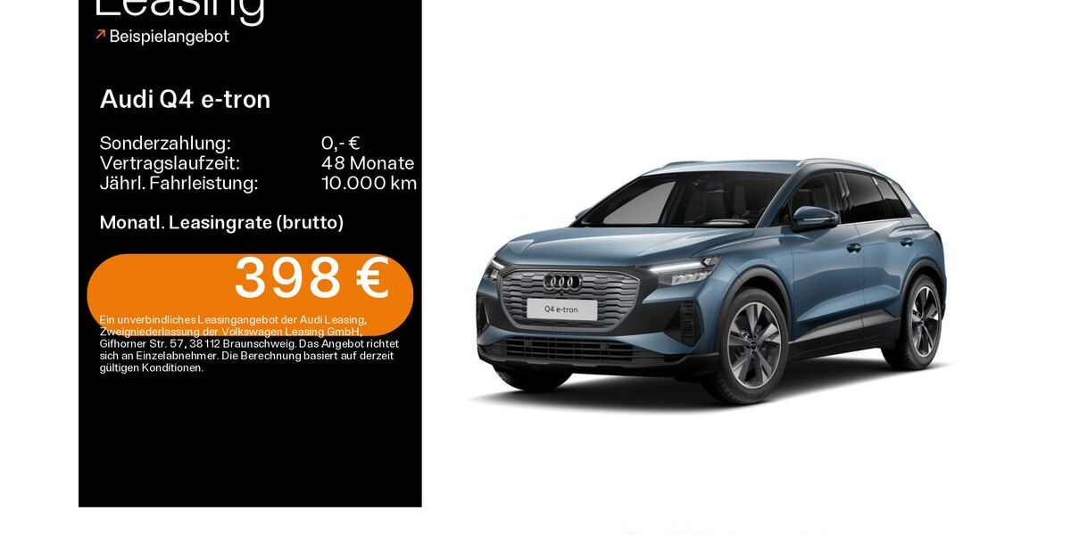 Audi Q4 e-tron 5.105 km 37.990 &euro; Schweinfurt 97424