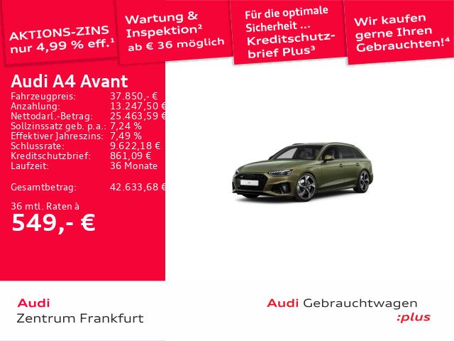 Audi A4 68.211 km 37.850 &euro; Frankfurt am Main 60314