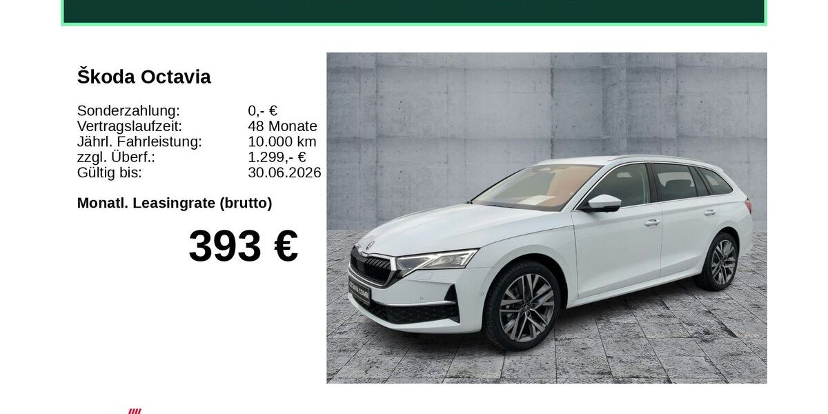 Skoda Octavia 1.800 km 38.970 &euro; Bamberg 96052