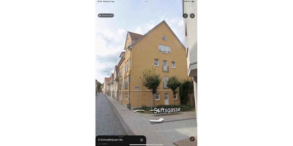 Erdgeschoßwohnung Gotha - 2 Zimmer, 49 m&sup2;, 79.000&euro; | Angebot:27279787