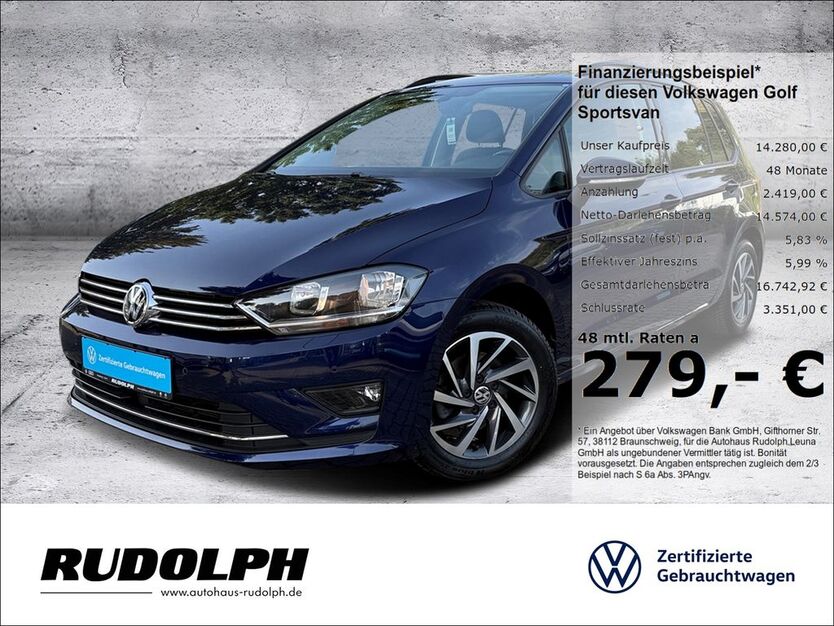 VW Golf Sportsvan 96.750 km 14.280 € Leuna 06237