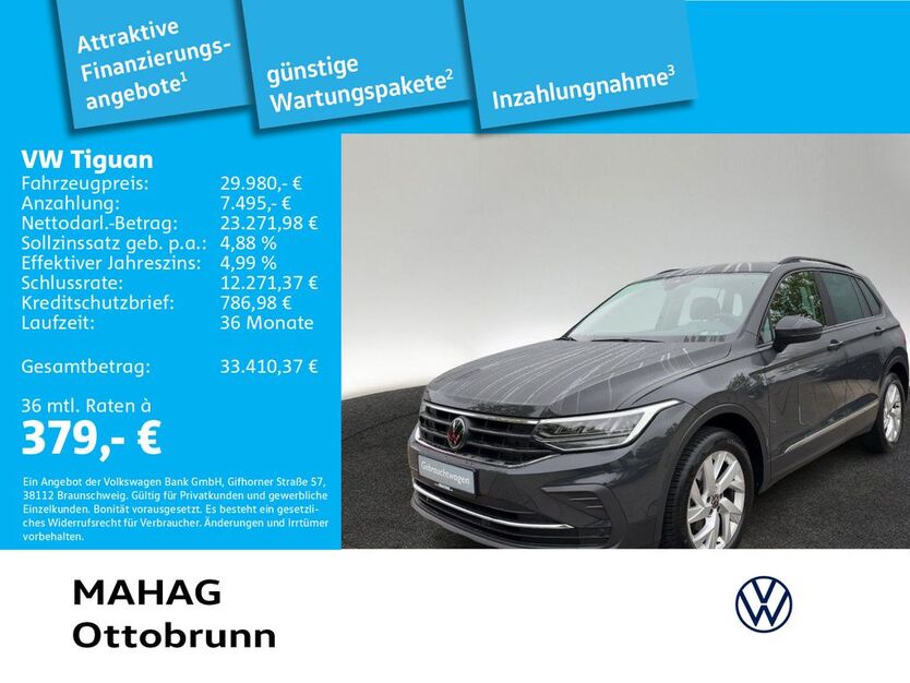VW Tiguan 35.774 km 29.980 € Ottobrunn 85521