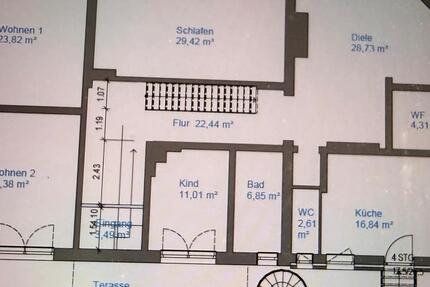 Wohnung Thedinghausen - 5 Zimmer, 170 m&sup2;, 1.400&euro; | Angebot:25081771