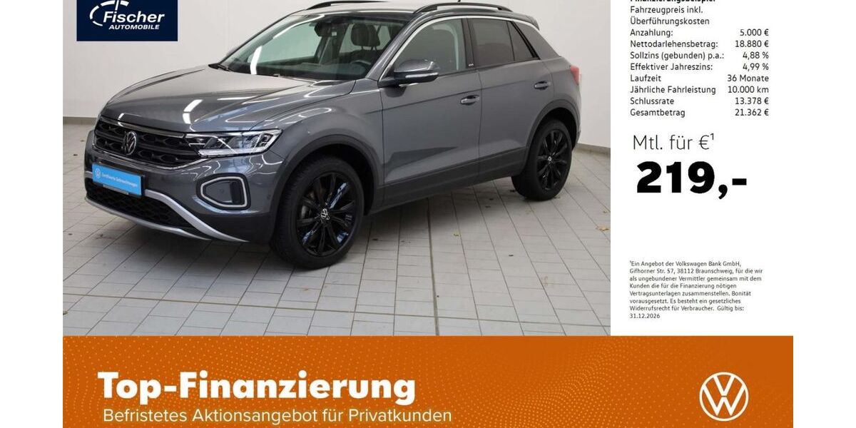 VW T-Roc 18.966 km 23.280 &euro; Amberg 92224