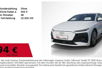 Audi A6 e-tron 3.625 km 55.980 &euro; Erlangen 91058