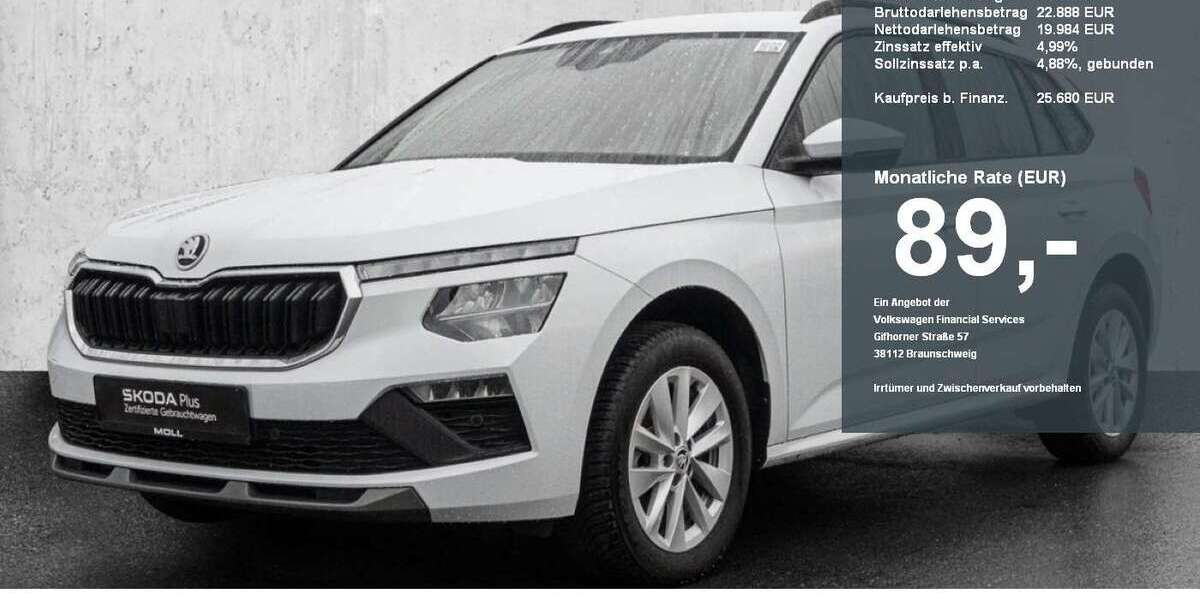 Skoda Kamiq 21.958 km 25.680 &euro; Düsseldorf 40474