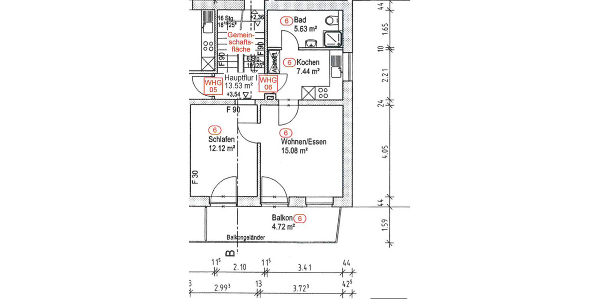 Etagenwohnung Harsewinkel - 2 Zimmer, 45 m&sup2;, 114.900&euro; | Angebot:25748182