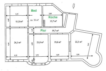 große 5 Raum Wohnung in Spremberg Zentrum 5 zimmer
